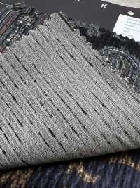 5025-1373-1 Velluto a coste dobby in cotone e rayon con motivo paisley[Tessile / Tessuto] HOKKOH Immagini aggiuntive