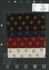 5025-1340-1 Tessuto bandana con piccoli fiori sparsi
