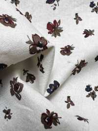 5026-303-1 Tessuto bandana pesante, piccolo motivo floreale[Tessile / Tessuto] HOKKOH Immagini aggiuntive