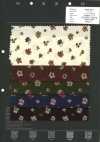 5026-303-1 Tessuto bandana pesante, piccolo motivo floreale