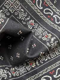 5026-310-1 Clip Per Bretelle Bandana Cross-Off, Motivo Bandana Multicolore[Tessile / Tessuto] HOKKOH Immagini aggiuntive