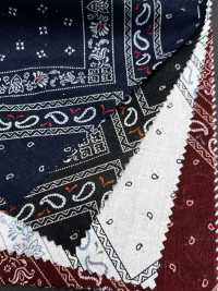 5026-310-1 Clip Per Bretelle Bandana Cross-Off, Motivo Bandana Multicolore[Tessile / Tessuto] HOKKOH Immagini aggiuntive