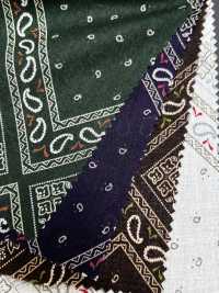 5026-310-1 Clip Per Bretelle Bandana Cross-Off, Motivo Bandana Multicolore[Tessile / Tessuto] HOKKOH Immagini aggiuntive