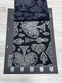 5026-1330-1 Tessuto Bandana Con Stampa Discharge Trump Paisley[Tessile / Tessuto] HOKKOH Immagini aggiuntive