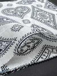 5026-1330-1 Tessuto Bandana Con Stampa Discharge Trump Paisley[Tessile / Tessuto] HOKKOH Immagini aggiuntive