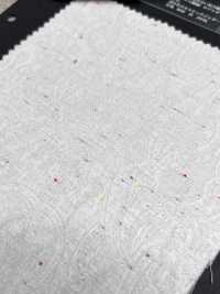 SELV-JQ6 Paisley Jacquard Con Cimossa E Nep Colorato[Tessili / Tessuti] HOKKOH Immagini aggiuntive