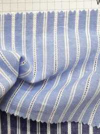 SB94291 Rigato Dobby In Cotone E Ramia[Tessuti / Stoffe] SHIBAYA Immagini aggiuntive