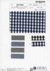 SB73600 Vichy Typewriter in cotone a fibra extra-lunga 70/-