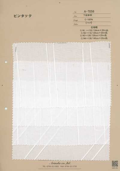 A-7056 Cotone Pintuck indiano