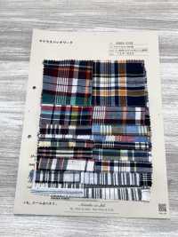 INDIA-2158 Patchwork Madras[Tessili / Tessuti] Arinobe Shoten Immagini aggiuntive