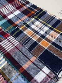 INDIA-2158 Patchwork Madras[Tessili / Tessuti] Arinobe Shoten Immagini aggiuntive
