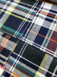 INDIA-2158 Patchwork Madras[Tessili / Tessuti] Arinobe Shoten Immagini aggiuntive