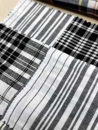INDIA-2158 Patchwork Madras[Tessili / Tessuti] Arinobe Shoten Immagini aggiuntive