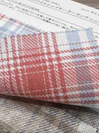 35538 21 Tessuto in twill di cotone a trama irregolare con motivo tartan[Tessile / Tessuto] SUNWELL Immagini aggiuntive