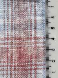 35538 21 Tessuto in twill di cotone a trama irregolare con motivo tartan[Tessile / Tessuto] SUNWELL Immagini aggiuntive