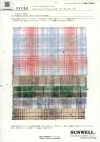 35538 Twill di cotone 21s a quadri tartan irregolari