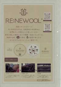 1011550 RE:NEWOOL® Denim[Tessile / Tessuto] Takisada Immagini aggiuntive