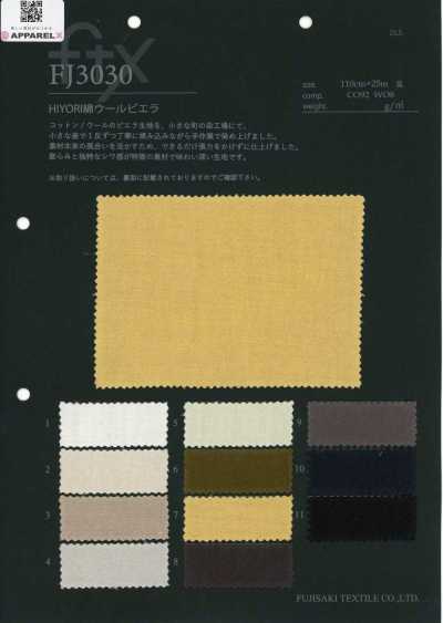 FJ3030 HIYORI Viyella in cotone e lana