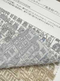28133 80 Lawn a filo singolo con stampa paesaggio Miracle Wave[Tessili / Tessuti] SUNWELL Immagini aggiuntive