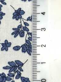 28136 Popeline 40s a filo singolo, stampa floreale monocromatica[Tessili / Tessuti] SUNWELL Immagini aggiuntive