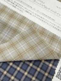 35539 Cordot Organics® Voile Siro a filo singolo 50 mini quadri, finitura lavata[Tessili / Tessuti] SUNWELL Immagini aggiuntive
