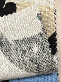 850616 Tela canvas in cotone e lino Bakkubaku[Tessili / Tessuti] VANCET Immagini aggiuntive