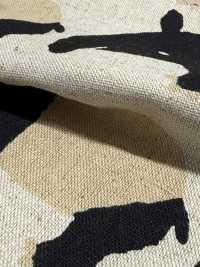 850616 Tela canvas in cotone e lino Bakkubaku[Tessili / Tessuti] VANCET Immagini aggiuntive