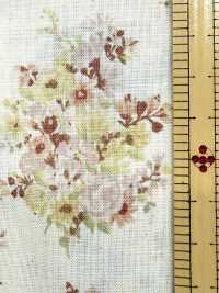 850622 Batista in cotone non sbiancato Rurudi Roman Floral Harmony[Tessili / Tessuti] VANCET Immagini aggiuntive