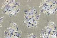 850622 Batista in cotone non sbiancato Rurudi Roman Floral Harmony[Tessili / Tessuti] VANCET Immagini aggiuntive