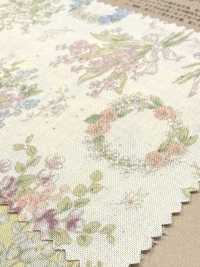 850624 Batista in cotone non sbiancato Luludi Roman Antique Bouquet[Tessili / Tessuti] VANCET Immagini aggiuntive