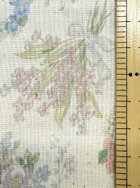 850624 Batista in cotone non sbiancato Luludi Roman Antique Bouquet[Tessili / Tessuti] VANCET Immagini aggiuntive