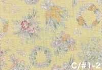 850624 Batista in cotone non sbiancato Luludi Roman Antique Bouquet[Tessili / Tessuti] VANCET Immagini aggiuntive