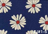 850625 Canvas in cotone e lino Daisy[Tessili / Tessuti] VANCET Immagini aggiuntive