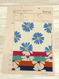850625 Canvas in cotone e lino Daisy[Tessili / Tessuti] VANCET Immagini aggiuntive