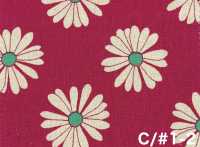 850625 Canvas in cotone e lino Daisy[Tessili / Tessuti] VANCET Immagini aggiuntive