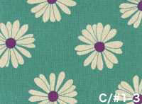850625 Canvas in cotone e lino Daisy[Tessili / Tessuti] VANCET Immagini aggiuntive