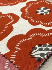 850626 Canvas floreale in cotone e lino Biscuit[Tessili / Tessuti] VANCET Immagini aggiuntive