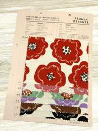 850626 Canvas floreale in cotone e lino Biscuit[Tessili / Tessuti] VANCET Immagini aggiuntive