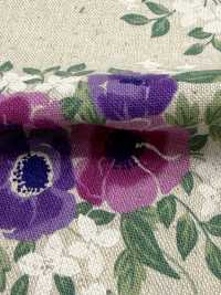 850627 Canvas in cotone e lino Anemone[Tessili / Tessuti] VANCET Immagini aggiuntive