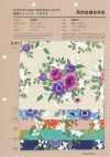 850627 Canvas in cotone e lino Anemone