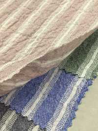 KS5200 Arricciato tinto in filo (rigato)[Tessili / Tessuti] KOYAMA Immagini aggiuntive