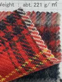 SBW3347 Quadri in lana spazzolata misto alpaca[Tessili / Tessuti] SHIBAYA Immagini aggiuntive