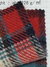 SBW8893 Lana misto alpaca spazzolata a quadri[Tessili / Tessuti] SHIBAYA Immagini aggiuntive