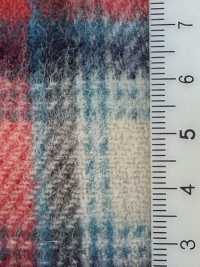 SBW8893 Lana misto alpaca spazzolata a quadri[Tessili / Tessuti] SHIBAYA Immagini aggiuntive