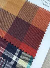 HK1400LB Flanella di cotone Rezaabu[Tessili / Tessuti] KOYAMA Immagini aggiuntive