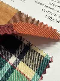 HK1400LB Flanella di cotone Rezaabu[Tessili / Tessuti] KOYAMA Immagini aggiuntive