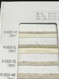 R-5505 Nastro per piping serie lino[Nastri, fettucce e cordoncini] RIVER Immagini aggiuntive