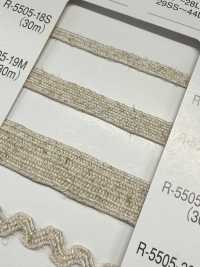 R-5505 Nastro bamboo twill serie lino[Nastri, fettucce e cordoncini] RIVER Immagini aggiuntive