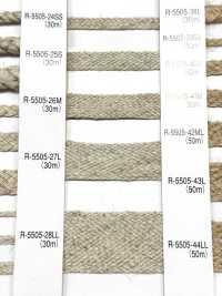 R-5505 Fettuccia a saia serie lino[Nastri, fettucce e cordoncini] RIVER Immagini aggiuntive