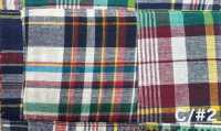 INDIA-2159 Patchwork Madras[Tessili / Tessuti] Arinobe Shoten Immagini aggiuntive